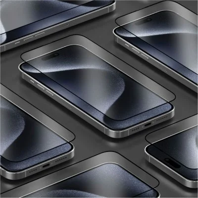 Smartix Premium Screen Protector for iPhone 15 Pro - Clear
